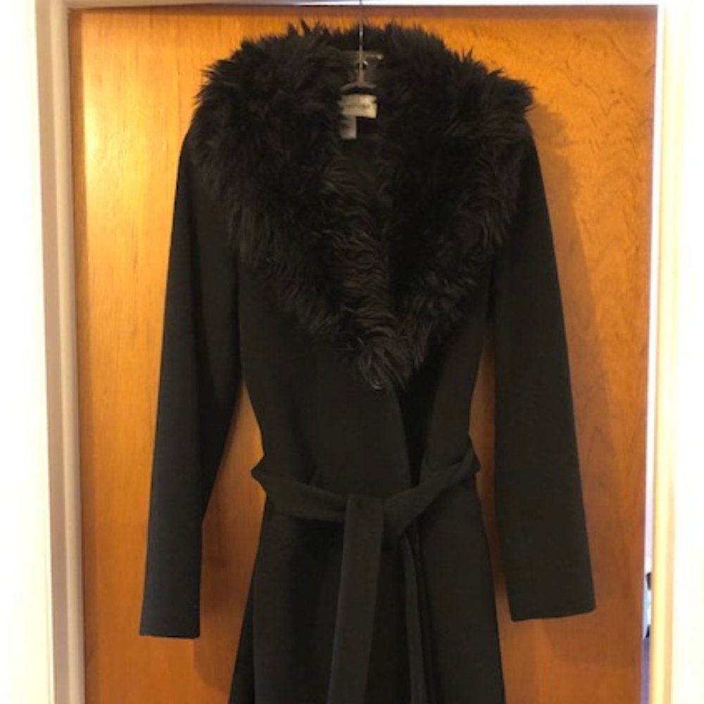 Warehouse Black Coat